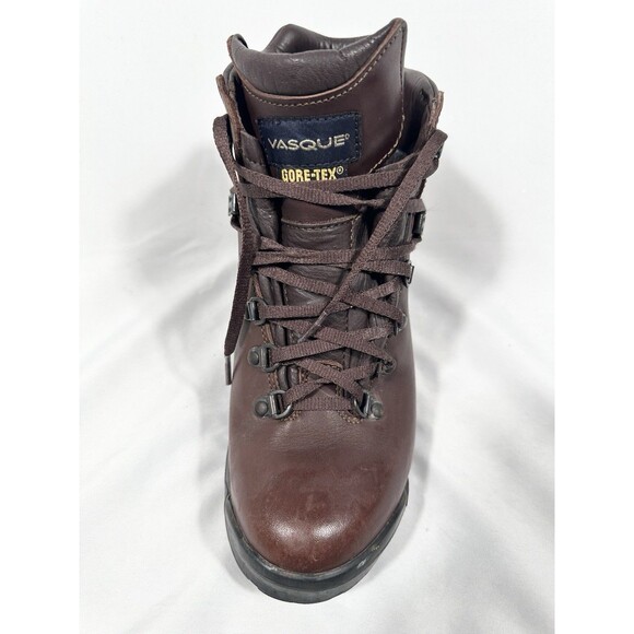 Vintage Vasque Gore Tex Sundowner Skywalk 7957 Leather Hiking Boots 8M Italy Men main image 10
